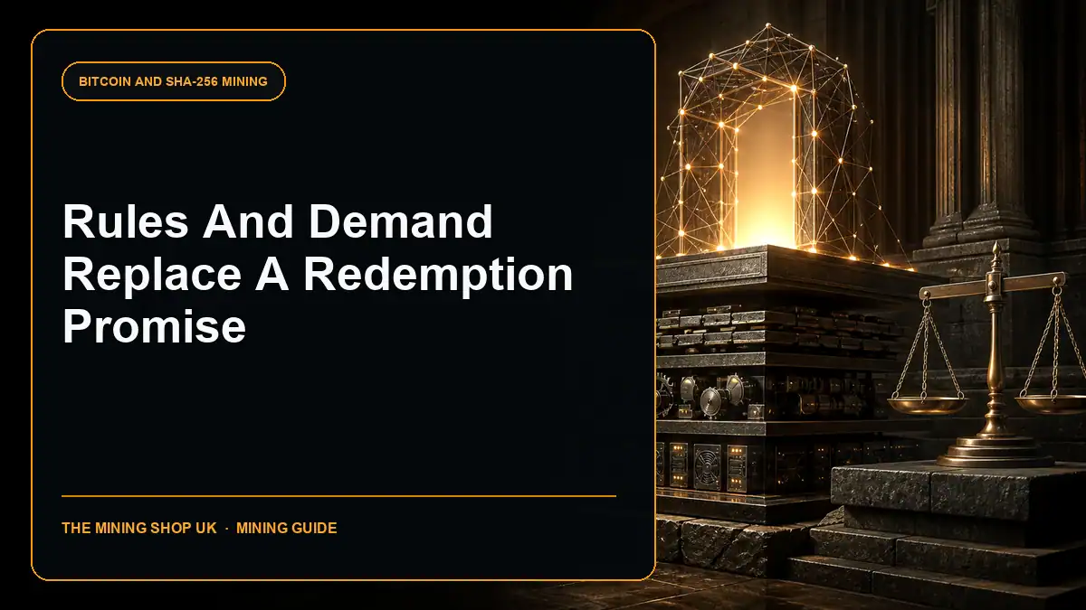 What Backs Bitcoin? Rules, Scarcity, Work and Demand