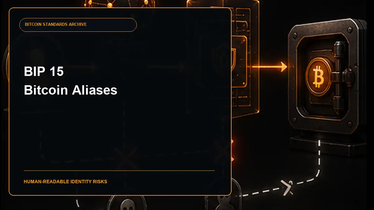BIP 15 Bitcoin aliases guide cover