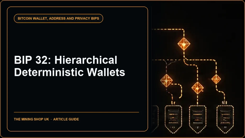 BIP 32 hierarchical deterministic wallets guide cover