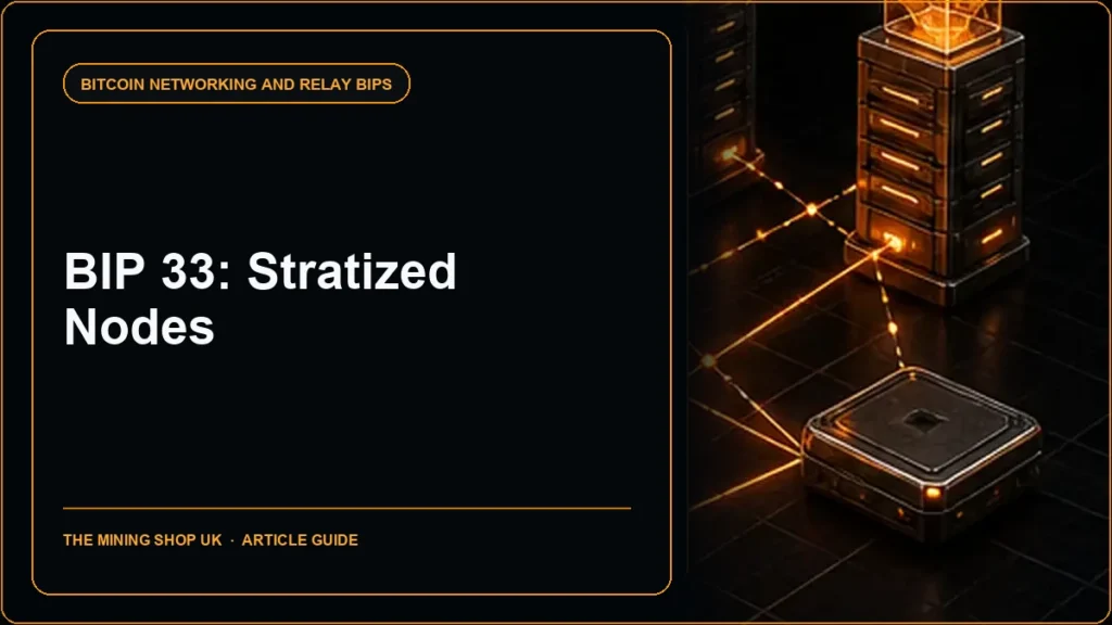 BIP 33 Stratized Nodes guide cover