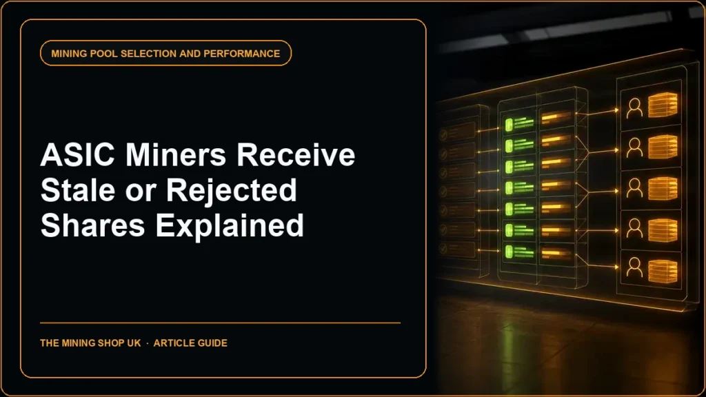 Why ASIC Miners Receive Stale or Rejected Shares article guide cover