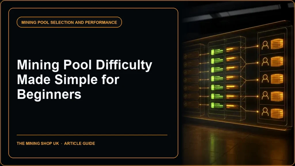 Mining Pool Difficulty Explained for Beginners article guide cover