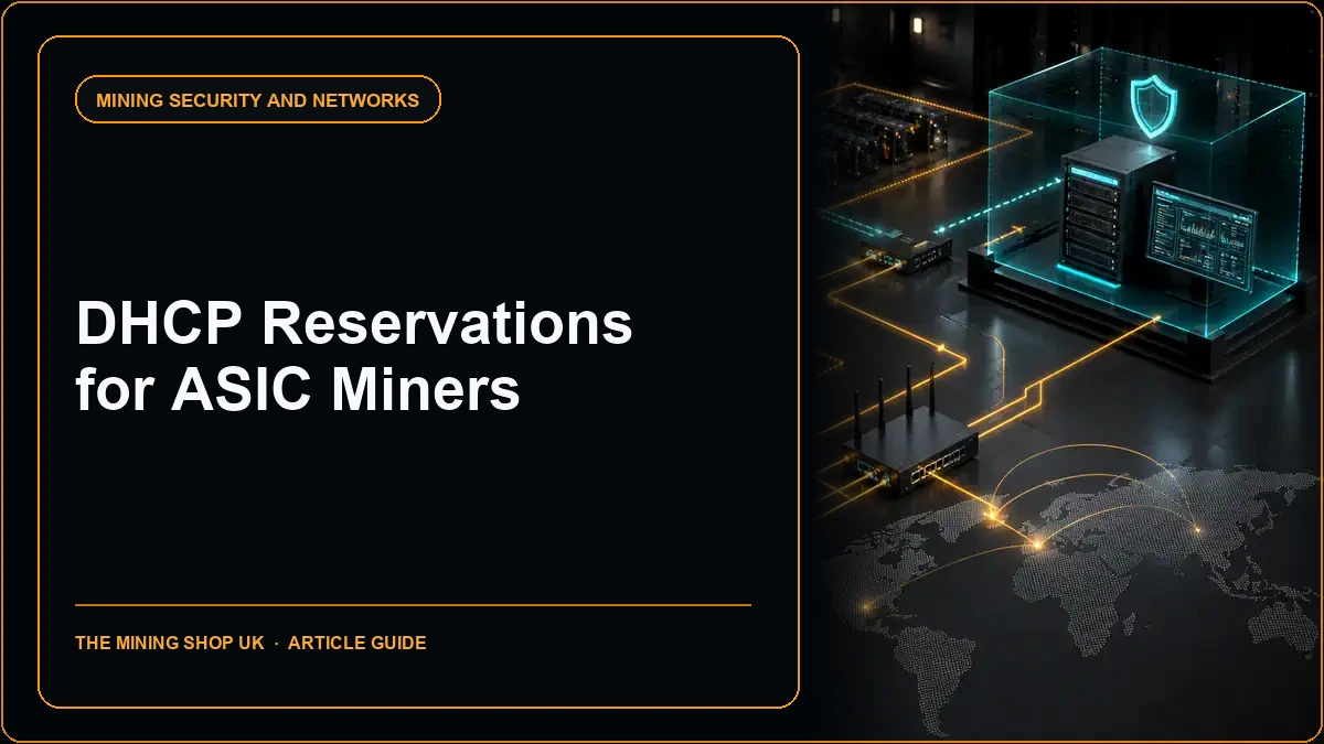 Static IP Addresses Versus DHCP Reservations for ASIC Miners