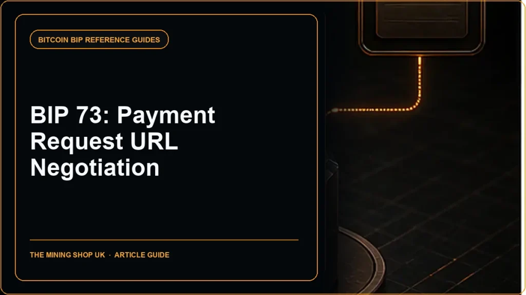BIP 73 Use Accept header for response type negotiation with Payment Request URLs guide cover