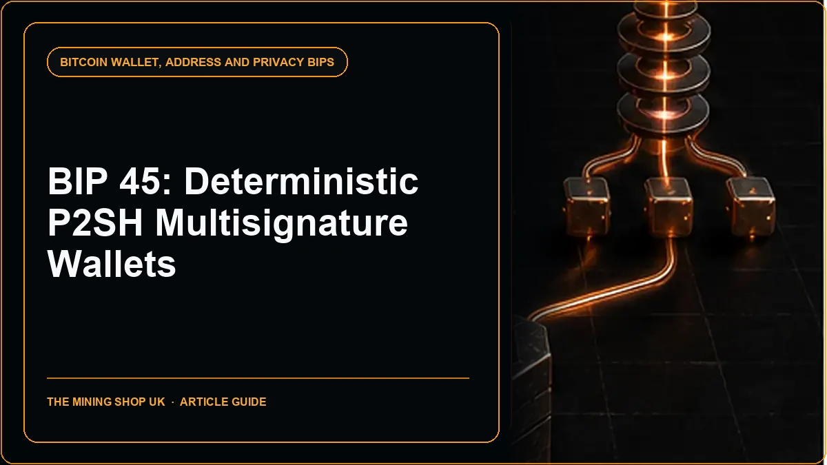 BIP 45 Deterministic P2SH Multisignature Wallets Explained