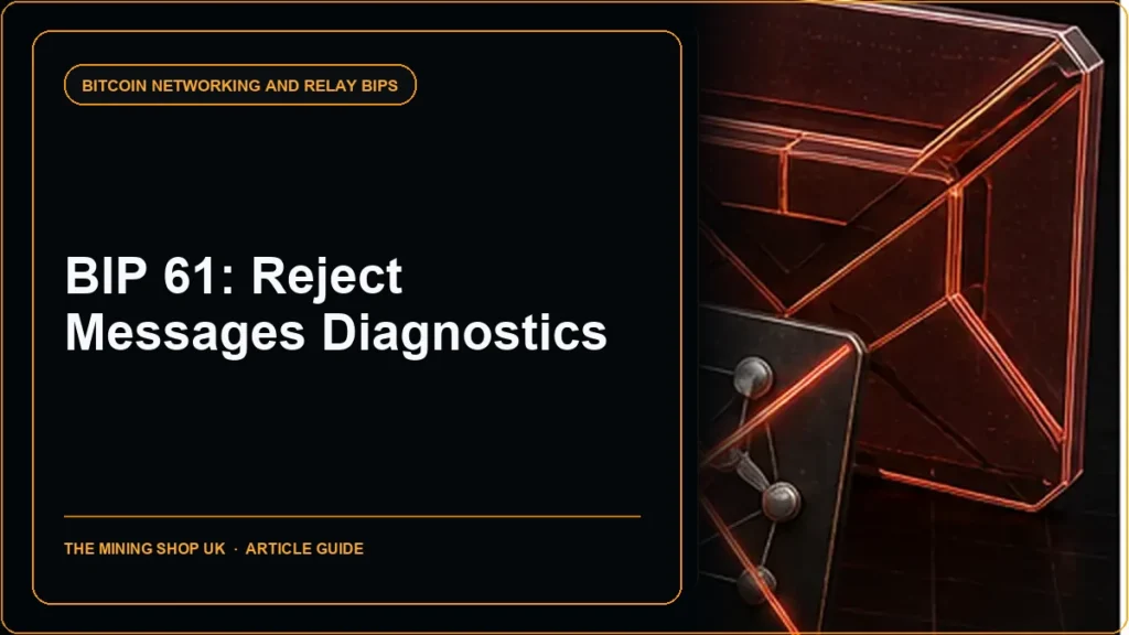 BIP 61 Reject P2P message guide cover