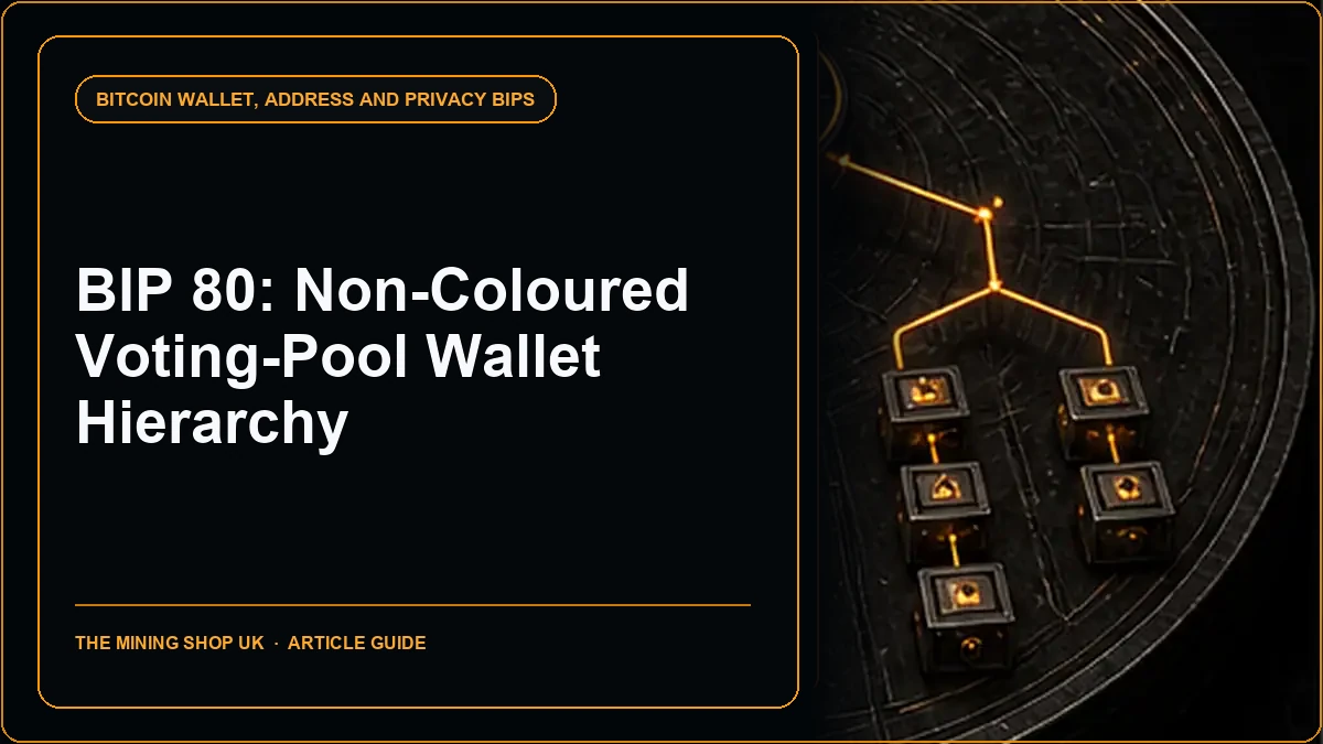 BIP 80 Non-Coloured Voting-Pool Wallet Hierarchy Explained