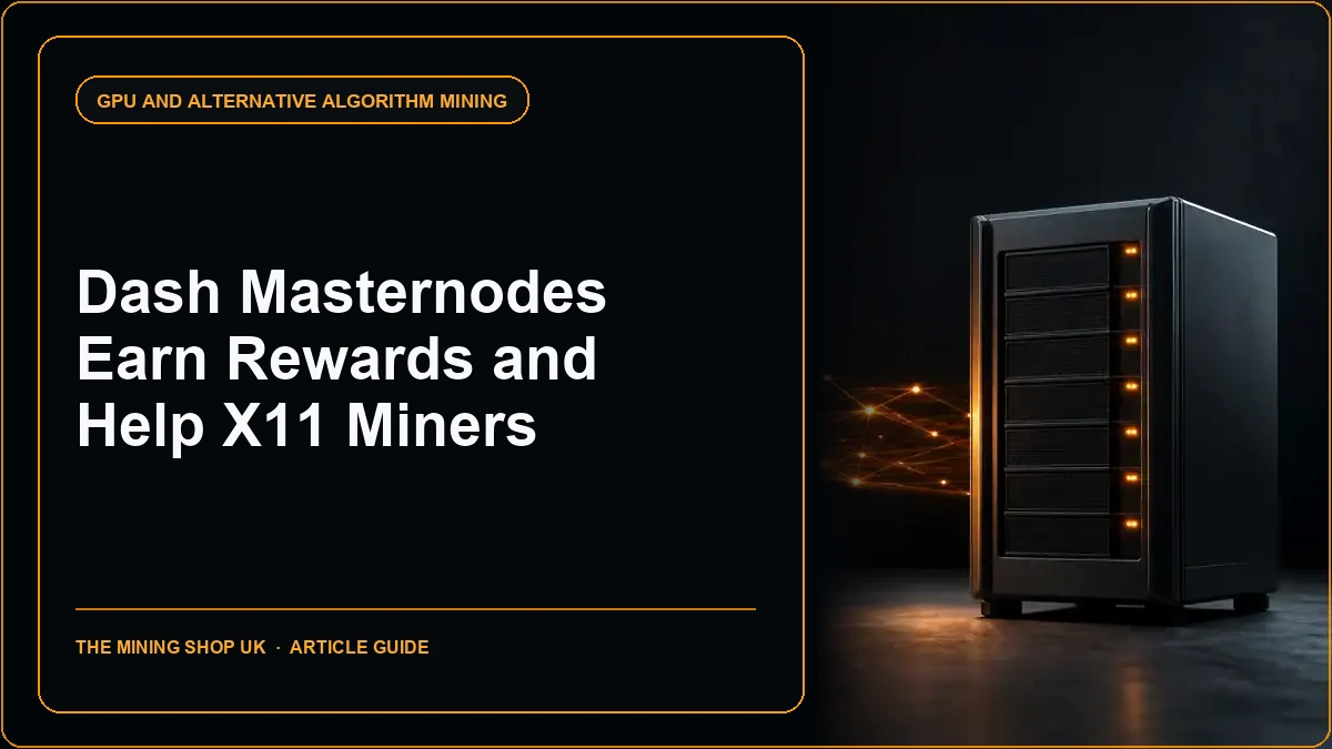 How Dash Masternodes Earn Rewards and Help X11 Miners
