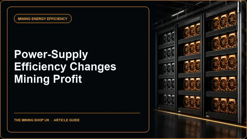 How Power-Supply Efficiency Changes Mining Profit article guide cover