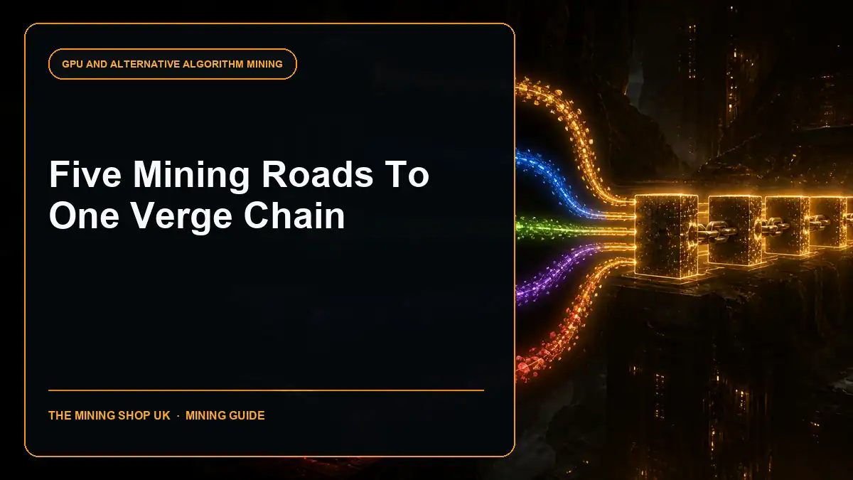 Verge Mining Explained: Five Algorithms on One Blockchain