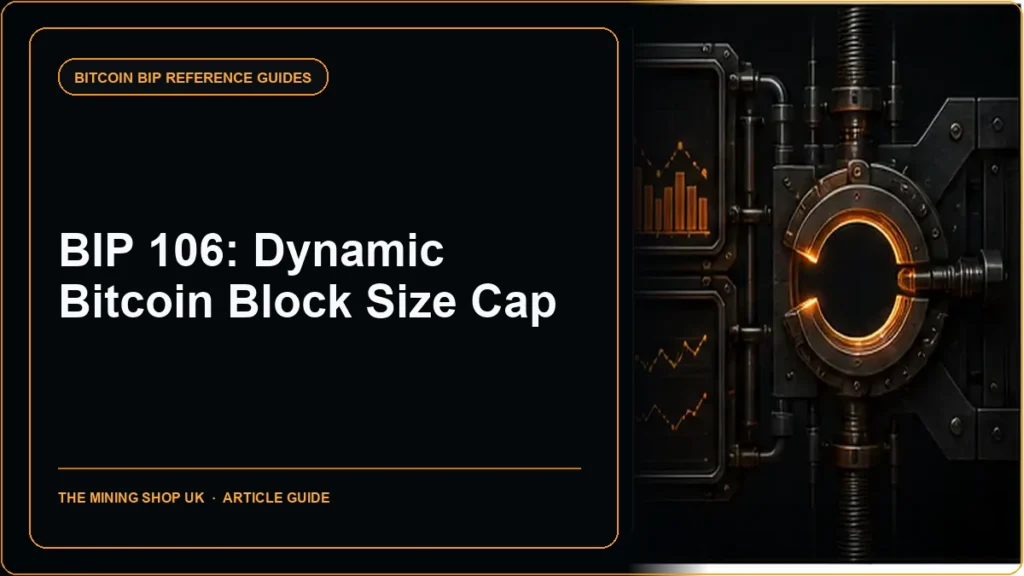 BIP 106 Dynamically Controlled Bitcoin Block Size Max Cap guide cover