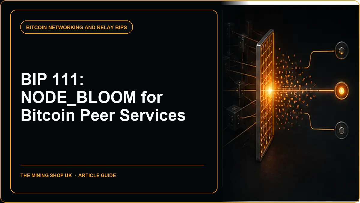 BIP 111 NODE_BLOOM Explained for Bitcoin Peer Services