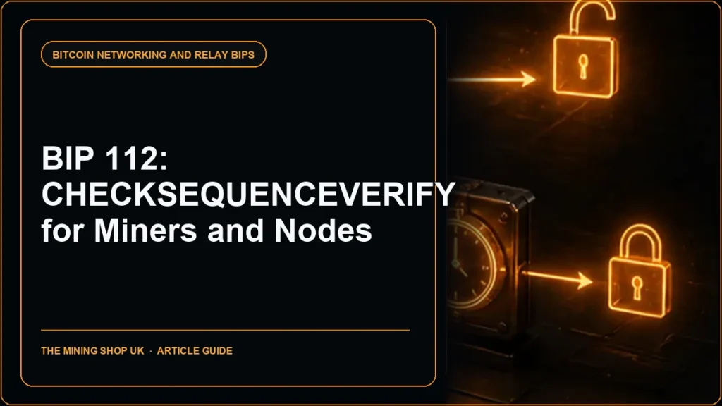 BIP 112 CHECKSEQUENCEVERIFY guide cover