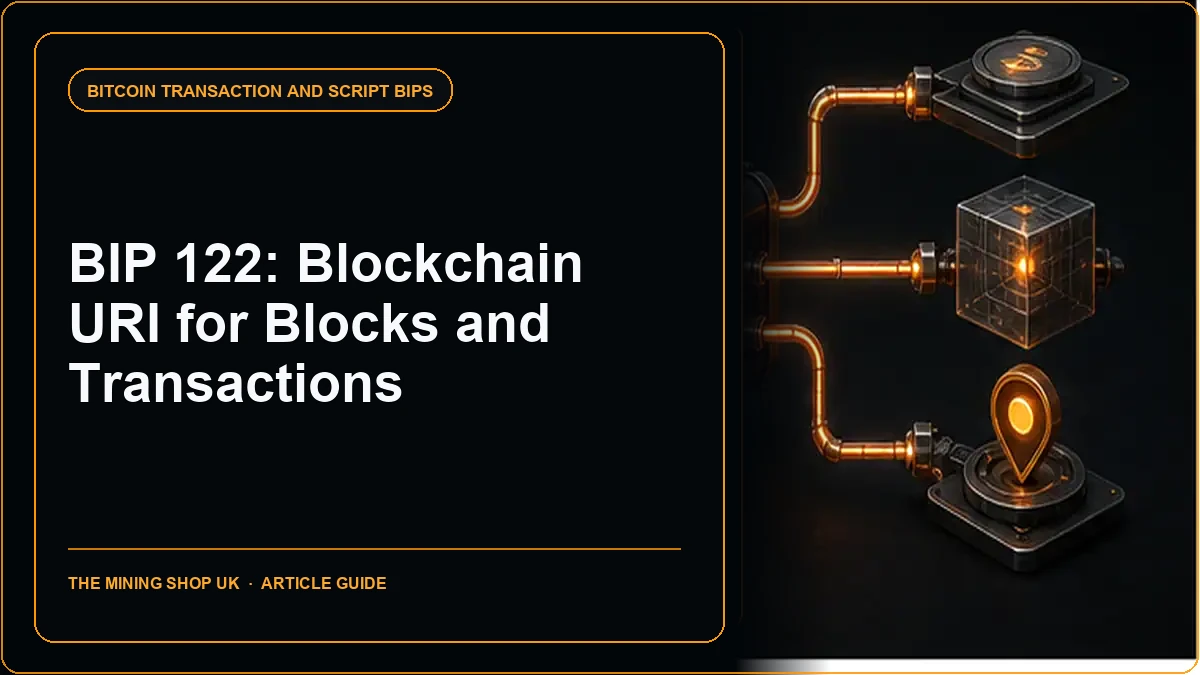 BIP 122 Blockchain URI Explained for Blocks and Transactions