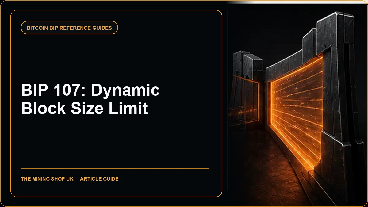 BIP 107 Dynamic Block Size Limit Explained