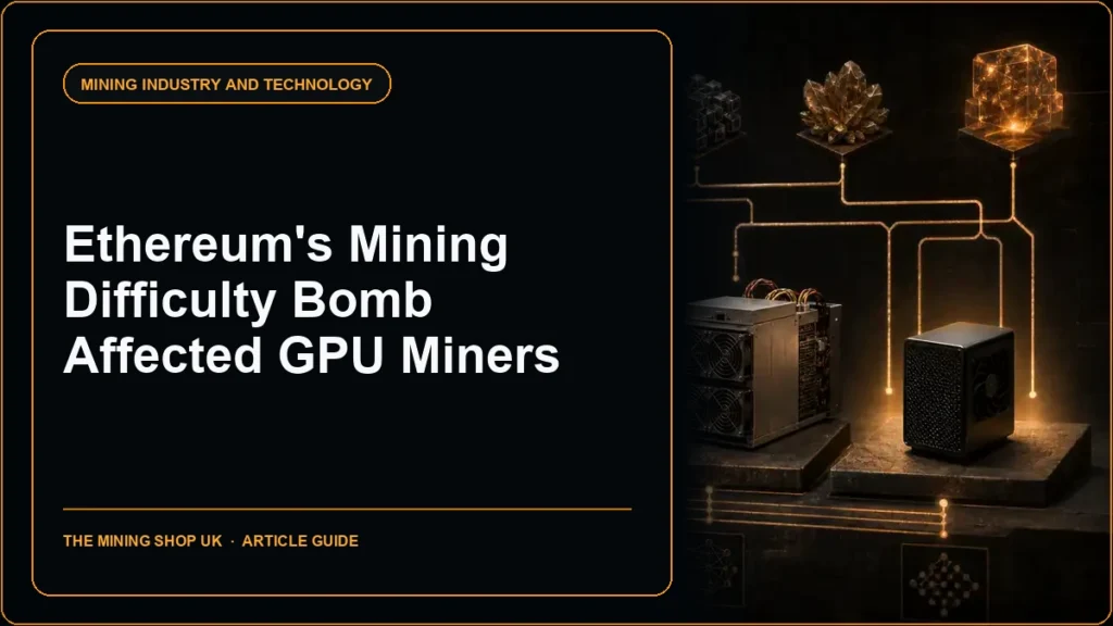 How Ethereum's Mining Difficulty Bomb Affected GPU Miners article guide cover