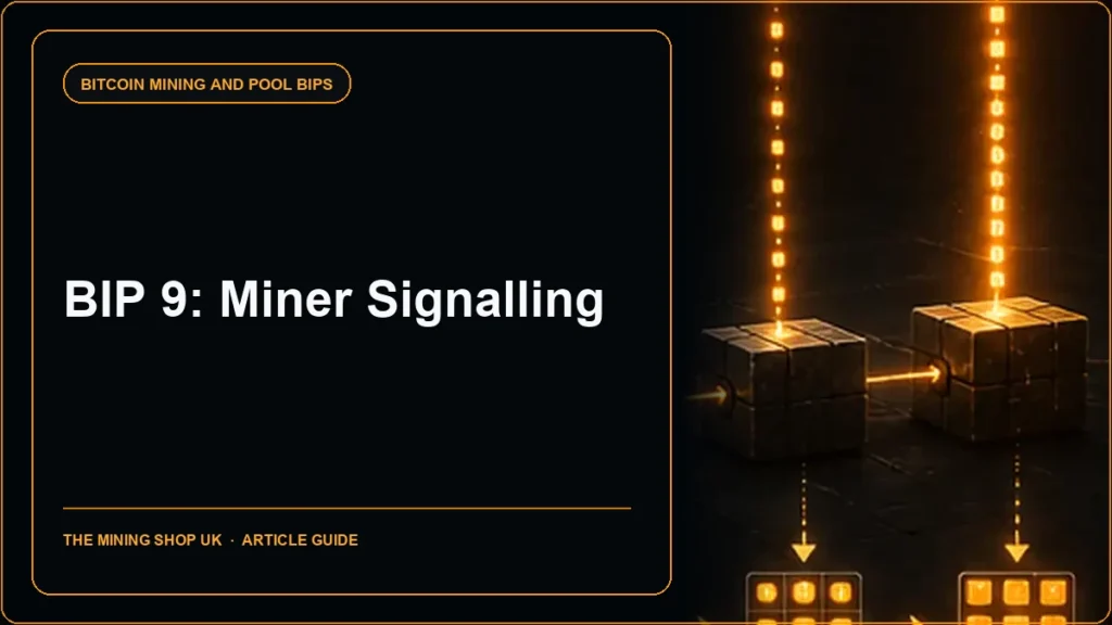 BIP9 miner signalling guide cover