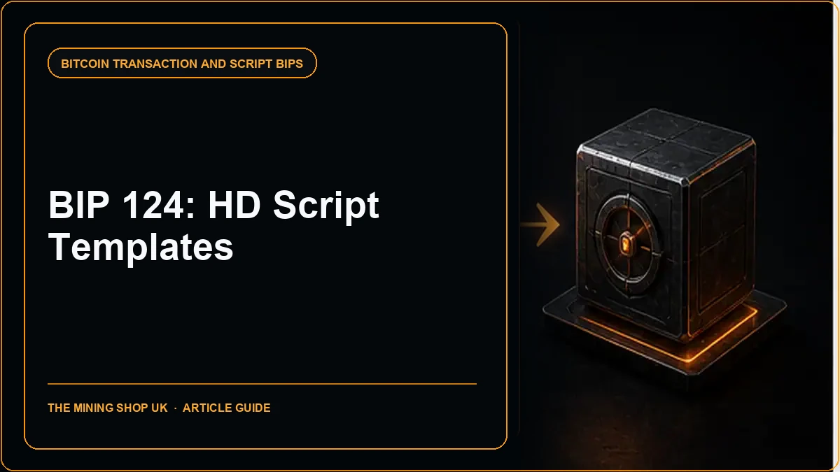 BIP 124 HD Script Templates Explained
