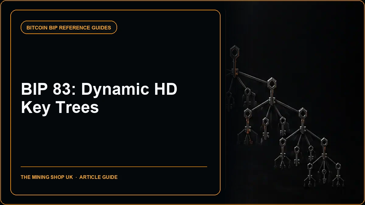 BIP 83 Dynamic HD Key Trees Explained