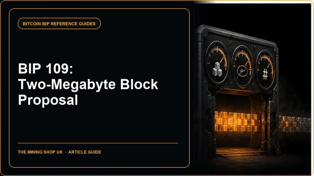 BIP 109 Two million byte size limit with sigop and sighash limits guide cover