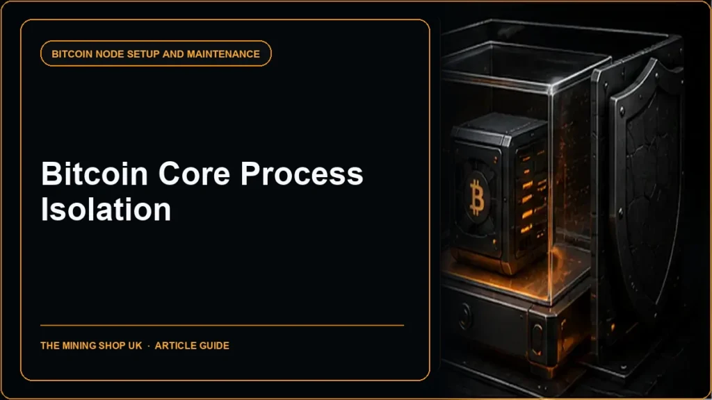 Bitcoin Core process isolation guide cover