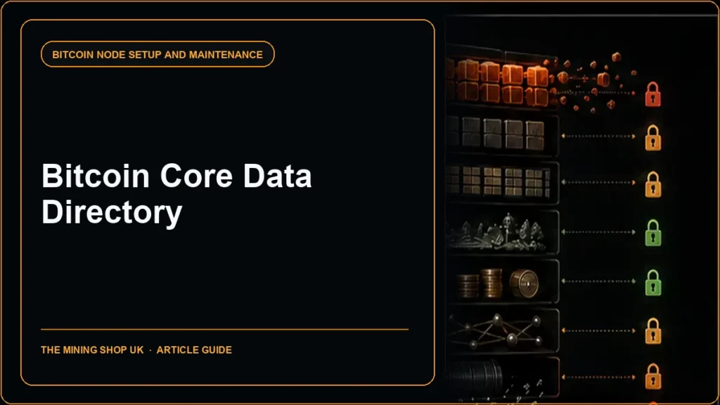 Bitcoin Core data directory guide cover