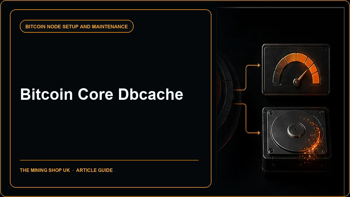 Bitcoin Core dbcache Sizing for Initial Block Download