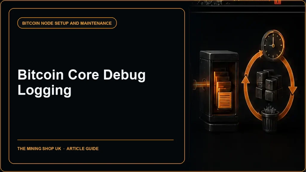Bitcoin Core debug logging guide cover