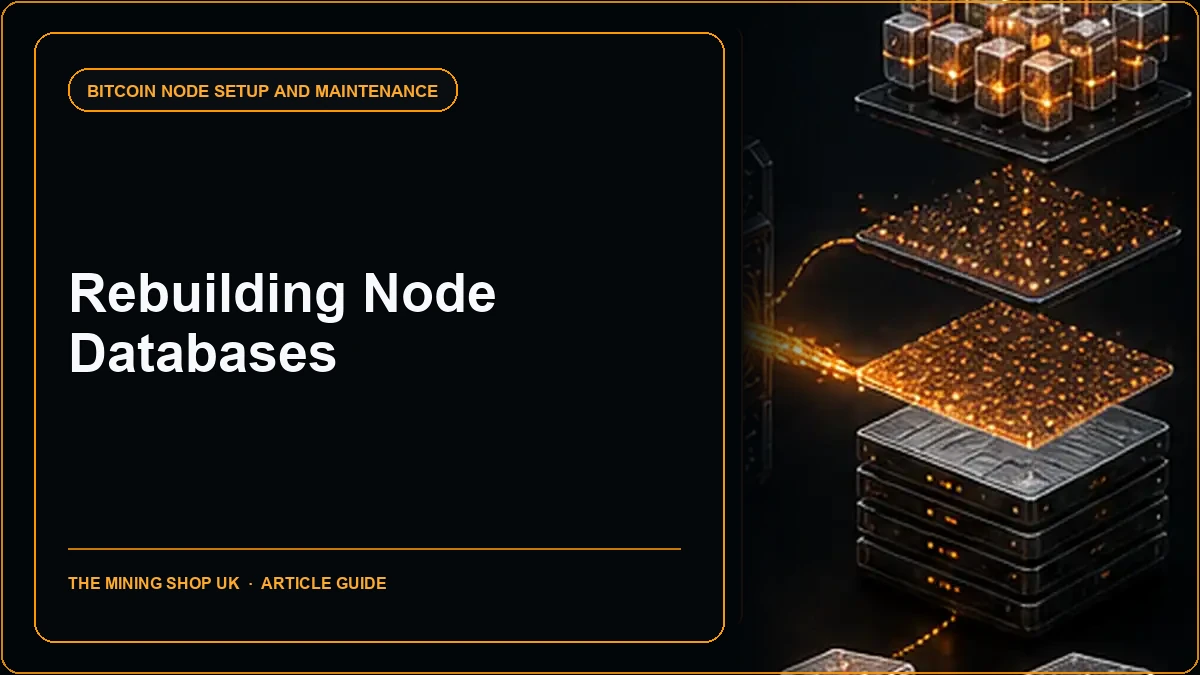 Bitcoin Core reindex Explained: Rebuilding Node Databases