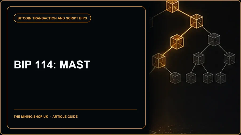 BIP 114 MAST guide cover