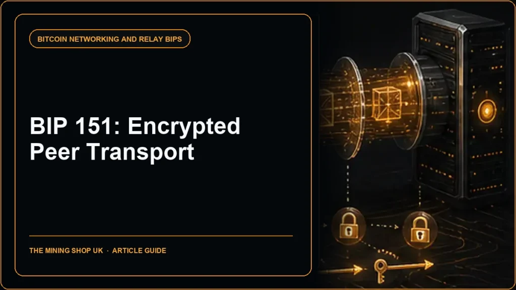 BIP 151 peer encryption guide cover