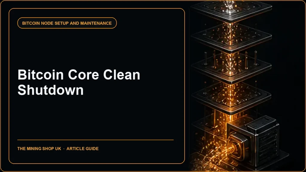 Bitcoin Core clean shutdown guide cover