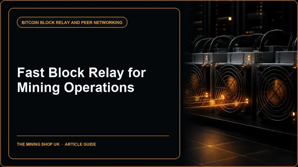 Bitcoin FIBRE Explained: Fast Block Relay for Mining Operations article guide cover