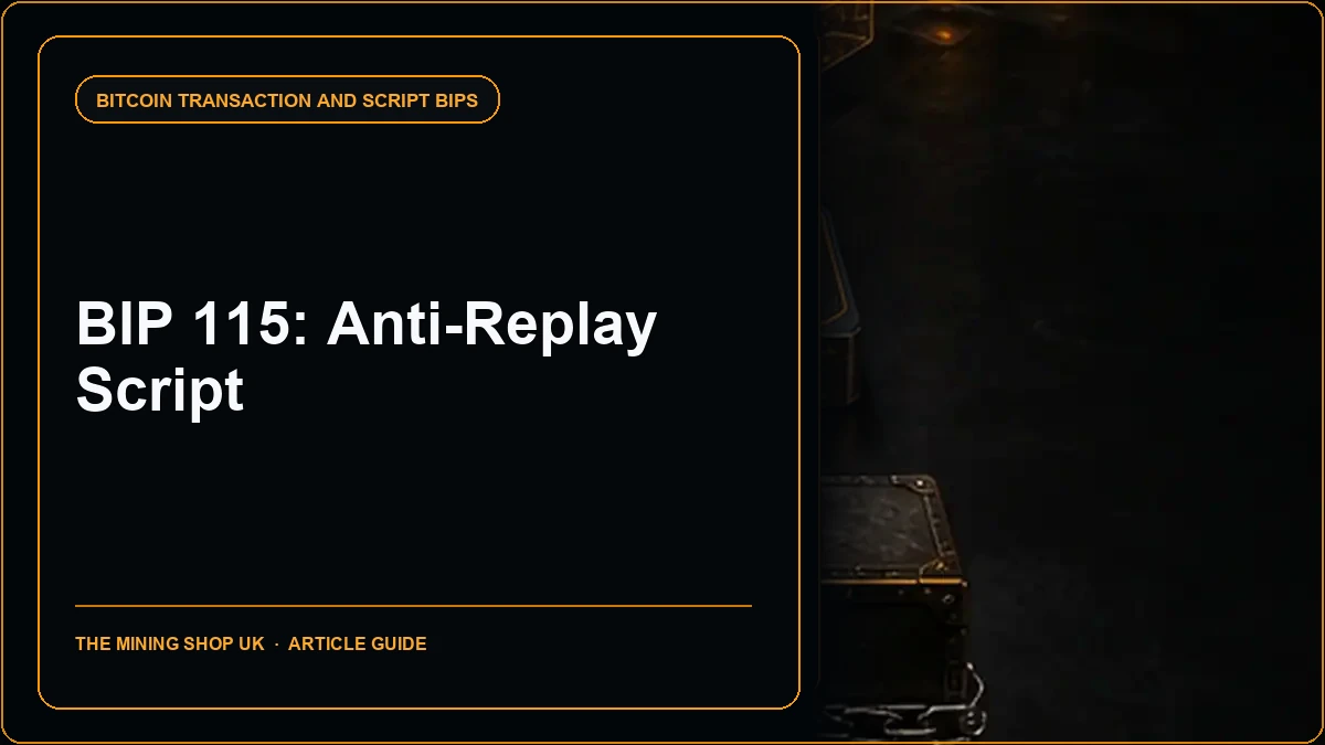 BIP 115 Anti-Replay Script: Closed Proposal Explained