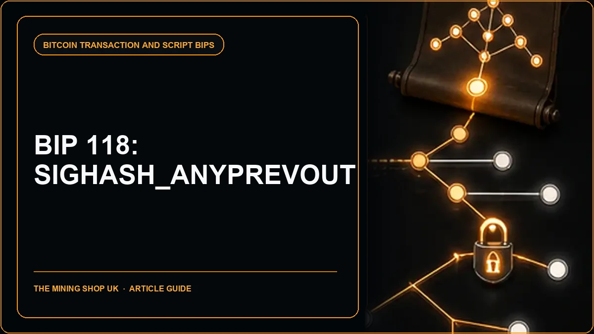 BIP 118 SIGHASH_ANYPREVOUT: Draft Taproot Proposal