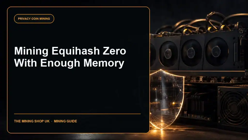 Zero mining guide cover