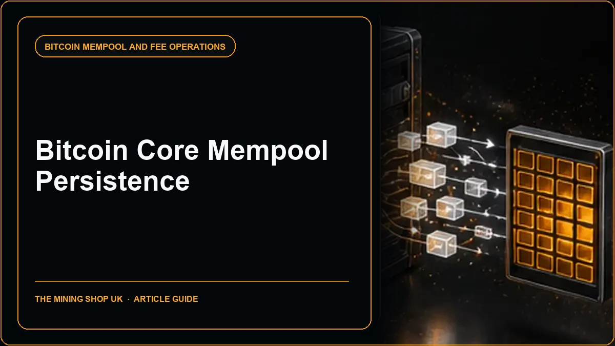Bitcoin Core Mempool Persistence Across Restarts