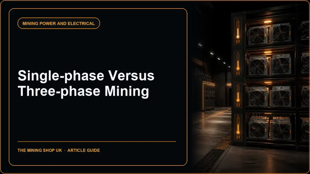Single-Phase Versus Three-Phase Power for ASIC Mining article guide cover