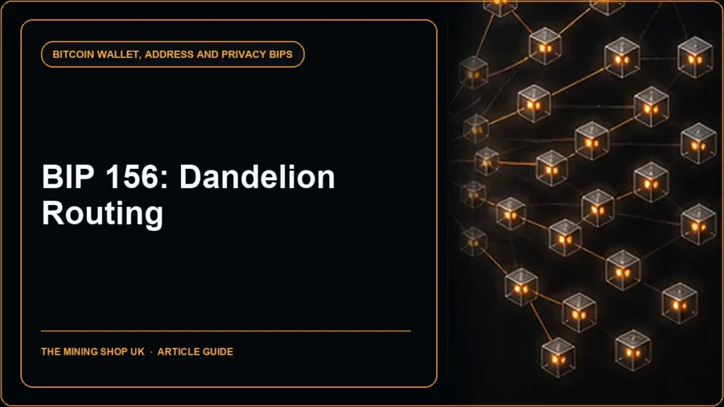 BIP 156 Dandelion guide cover
