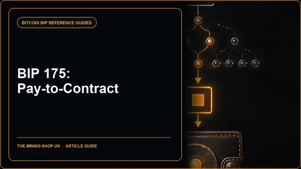 BIP 175 pay to contract guide cover
