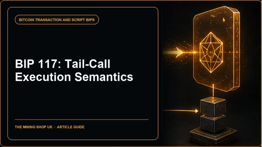BIP 117 Tail Call Execution Semantics guide cover