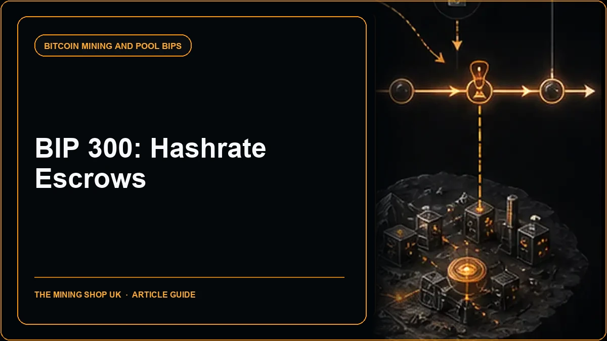 BIP 300 Hashrate Escrows: Draft Drivechain Consensus Proposal