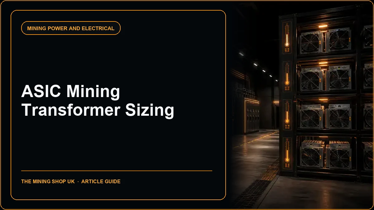 Transformer Sizing for ASIC Mining Loads