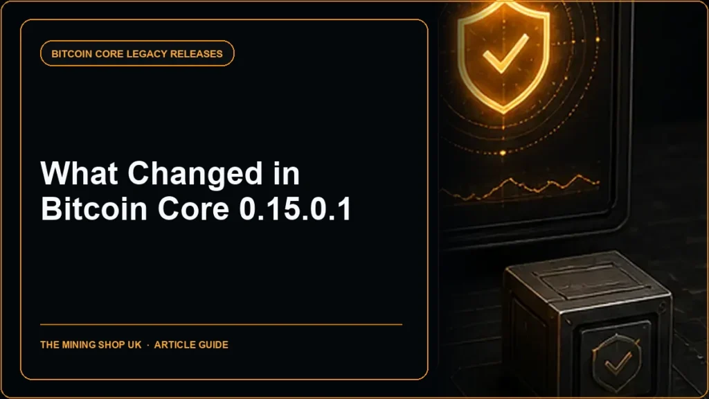 Bitcoin Core 0.15.0.1 release guide cover