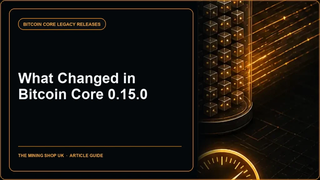 Bitcoin Core 0.15.0 release guide cover