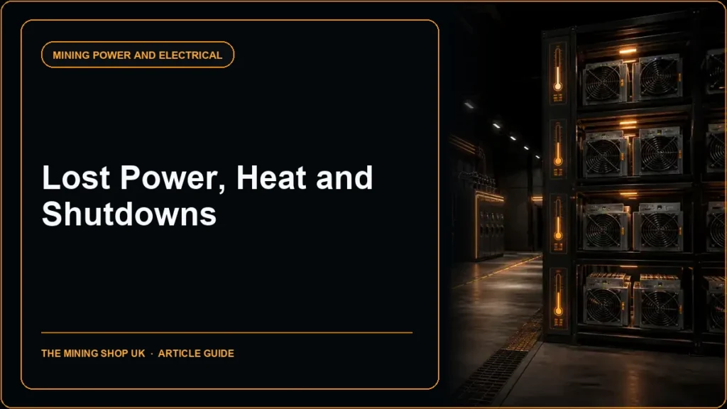 Voltage Drop in ASIC Mining Cables: Lost Power, Heat and Shutdowns article guide cover