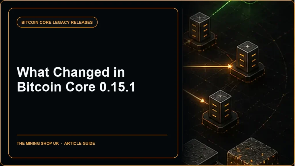 Bitcoin Core 0.15.1 release guide cover