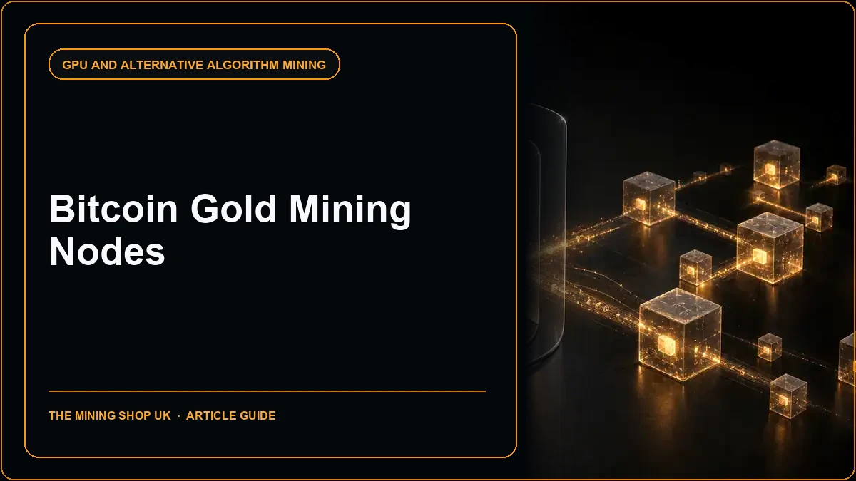 Bitcoin Gold Nodes and Equihash-BTG Mining