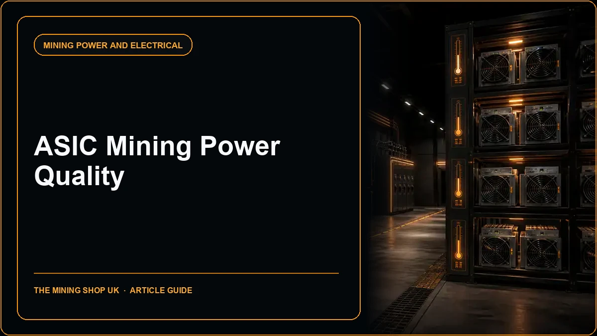 Power Factor and Harmonics in ASIC Mining Facilities