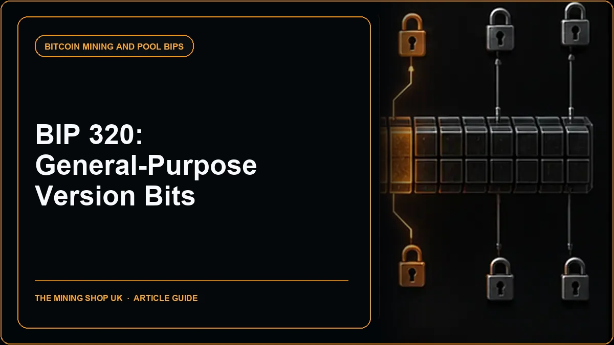 BIP 320 Explained: General-Purpose Version Bits for Bitcoin Mining